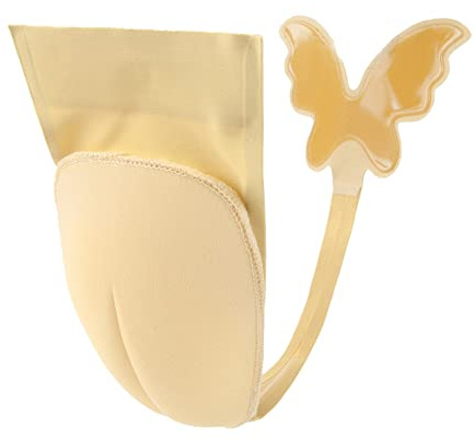 iiniim Hombre Tanga Sexy C-String Tanga Invisible Adhesivo Tanga Sin Tiras Braguitas Invisibles Braga Tanga Mini Strapless C Tanga Abierto Sexo Ropa Interior Nude L