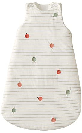 VERTBAUDET Gigoteuse sans manches POMME blanc imprimé 18/36M