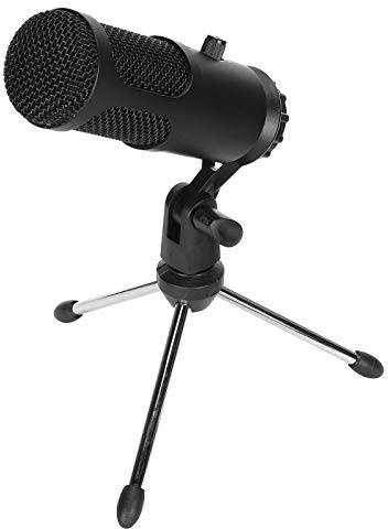 Cuifati USB-Kondensatormikrofon Notebook-Computer Mikrofon Cardioid Pickup Studio Mic für Windows/Linux