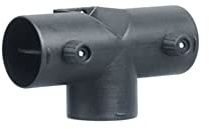 Surakey 60mm Typ-T Entlüftungskanal Auslass mit Ventilklappe Diesel Standheizung Zubehör Luftauslass Typ T Zubehör Rohrbogen Luftauslassanschluss Entlüftung Für Lufterhitzer Heizung