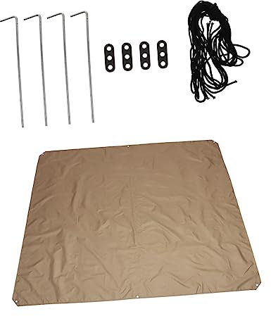 Abaodam Canopy Picnic Mat for Outdoor Use Portable Camping Pad and Sandproof Features for Beach and Picnic Scenarios