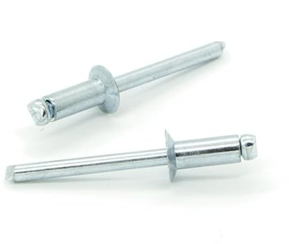 IERO - Rivetti a strappo IERO Acciaio/Acciaio Testa Svasata 3.2x10.0mm ISO15980 - Box da 1000 pezzi