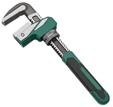Llave ajustable de boca ancha, llave de reparación de automóviles de gran apertura, llave ajustable tipo F, herramienta de llave de fontanería de metal para reparaciones del hogar, instalación de