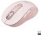 Logitech Signature M650 Kabellose Maus - für kleine bis mittelgroße Hände, 2-Jahres-Batterie, Leise Klicks, Anpassbare Seitentasten, Bluetooth, Kompatibilität mit mehreren Geräten - Rosa