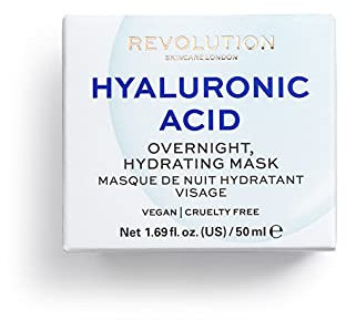 Revolution Skincare London, Hyaluronic Acid Overnight Hydrating, Gesichtsmaske, 50ml