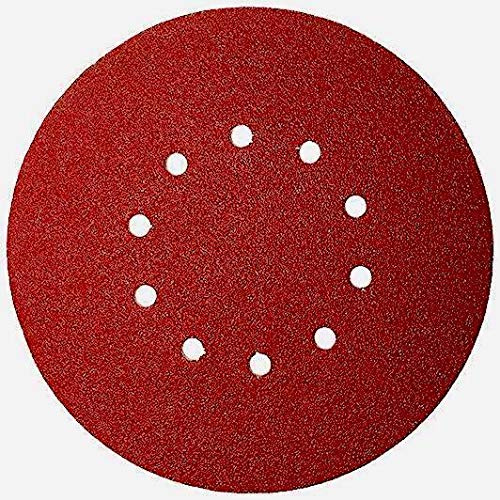 120x Schleifscheiben │ 10 Loch │ Ø 225 mm │ KORN WÄHLBAR │ für Exzenterschleifer │ Schleifblätter │ Klett Schleifpapier │ Marke: klebemeister.eu (P100)