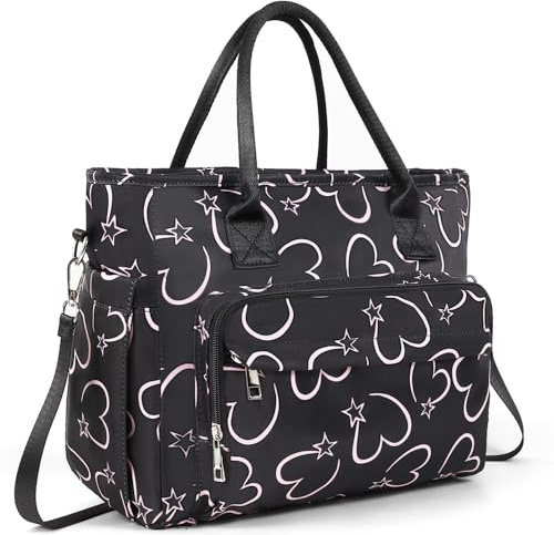 HSHRISH Bolsa Almuerzo Mujer 12L Aislada para Trabajo | Correa ajustable desmontable Bolsa femenina de trabajo Portabotellas Antifugas Durable Fácil limpieza Camping Senderismo