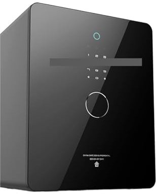 Schlüsselkasten, Elektronischer Passwort-Finrabdruck-Safe, Neuer, Smart-Home-Büro, Ganzstahl-Hochsicherheits-Safe Mit Verdecktem Griff für Parkservice, Hotel-, Auto- und Hausschlüssel (Color : Code-