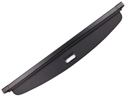 GEBBEM Auto Einziehbarer Laderaumabdeckung für Audi Q5 SQ5 2018-2022 2023 2024, Cargo Cover Schutz Der PrivatsphäRe Abdeckung Kofferraumabdeckung Rollo Innere ZubehöR,Black