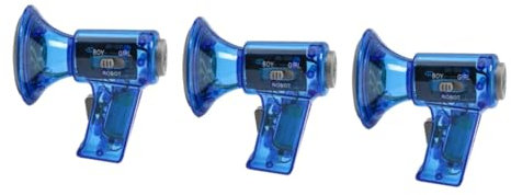 KOMBIUDA 3stücke Handheld Voice Changer Für Junge Mädchen Lustiger Sound-modifikator Blau Für Partys Und Kreative Spielstunden Mit Roboter Jungen Und Mädchenstimmen