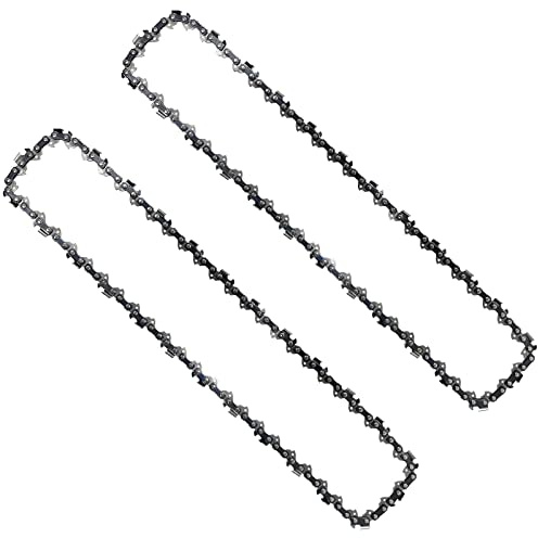 2X 14 Inch Chainsaw Chains for Greenworks GD24X2CS36 / GD24X2CS36K4X | Opuladuo 35 cm Replacement Chain Saw Chain for Greenworks GD40CS15 / GD40CS15K2X Chainsaw -3/8 .043 (1.1mm) Gauge, 52 DL