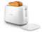 Philips Daily Collection Toaster 2 Scheiben, weiß, Kunststoff, drehbar, China, 2 Stück