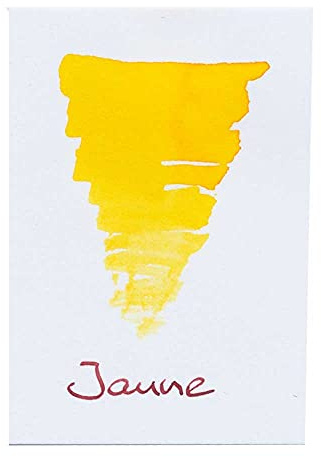L'Artisan Pastellier Classic, Füllhaltertinte im Tintenglas Jaune (Gelb)