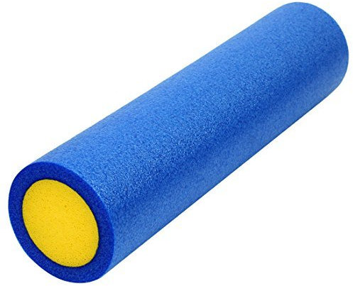 DealMux Gym Fitnessübungen Yoga Pilates Sport Zurück Körper Muskelgewebes Massage Foam Roller 60cm Länge