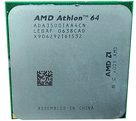 ricondizionato AMD Athlon 64 3500 + socket AM2 2.2 GHz 1000 MHz desktop CPU ADA3500IAA4CN