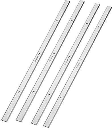 4pcs 13 Couteaux de lame de raboteuse HSS 333x12x1.5mm Outil de coupe de raboteuse à bois à double bord pour DH330 DH316 Accessoire de travail sur le bois DH316 ZRONG