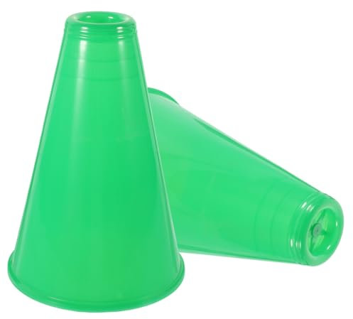 Toddmomy 2stücke Cheer Megaphones Robuste Und Wiederverwendbare Horn-spielzeuge Für Sportveranstaltungen Partys Und Outdoor-aktivitäten Für Laute Jubelrufe Und Teamunterstützung