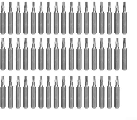 Gbtdoface Torx-Bit-Set, Stern-Schraubendreher-Set, 4 mm, kleiner Sechskantschaft, Schraubendreher-Bits für Torx-Pflaumenblütenkopf-Werkzeuge (T8H)