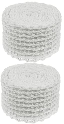OKUMEYR 2rotoli Rete Elastica Per e Salsicce Rotolo Per Insaccati e Arrosti Adatta Tutti Tipi Di Resistente e Facile Da Usare