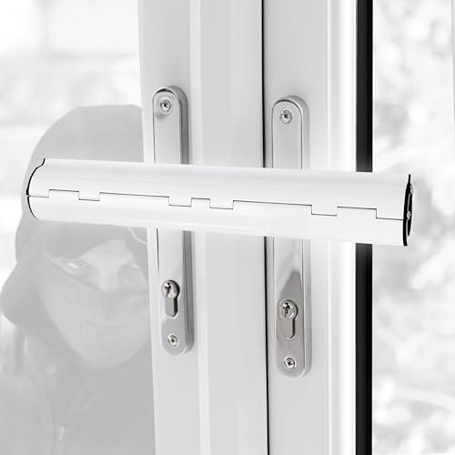 Home Secure™ Patio Door Security Lock for French Double Doors - Conservatory 2 Door Lock