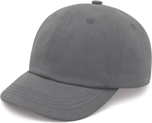DRESHOW Bebis Baseboll Kåpa Utomhus Unisex Småbarn Barns Vanligt Baseboll Kåpa Justerbar Sol Hatt för Flickor Pojkar