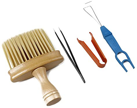 ZIDDAR Lot de 4 extracteurs de touches de clavier mécaniques avec brosse de nettoyage