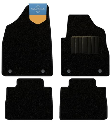 Prestige Mats Mg Hs 2019 to 2023 Floor Mat Carpet Tailored Non Slip Pvc | Durable Reinforced Edge Finish Secures Firmly Using Original Fixing Points Protects Interior From Mud Dirt And Spills