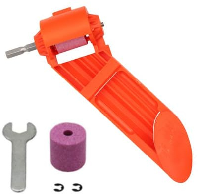 Drill Bit Sharpening Kits with Grinder Wrench and Stone for Easy Use in Workshops and Garages Grinding Tool