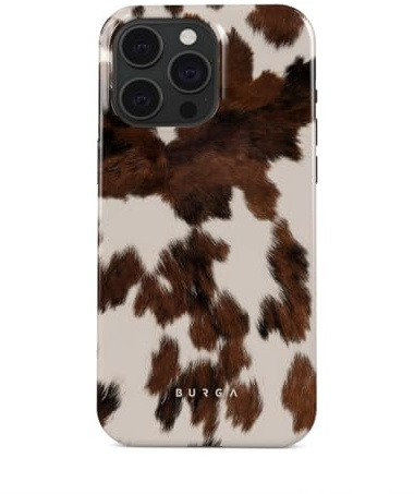 BURGA Handyhülle für iPhone 15 Pro Max – Unisex Hybrid-Schutzhülle mit stoßdämpfendem TPU & kratzfester Außenschale, erhöhter Displayrand, MagSafe-kompatibel, kabelloses Laden, stylisches Design