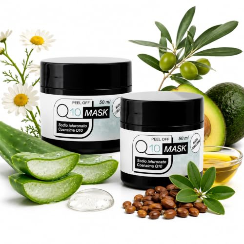 Maschera Viso Q10 100ml Peel Off Antiage