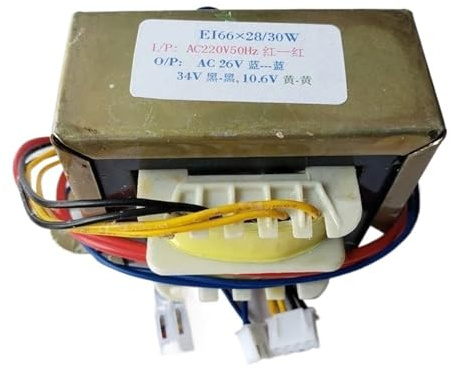 Welding Station Transformer, 220V To 26V 34V 10.6V EI66 30W 24V 30V Hot Air Gun Desoldering Soldering 898BD 852D+(30VA 26V 34V 10.6V)