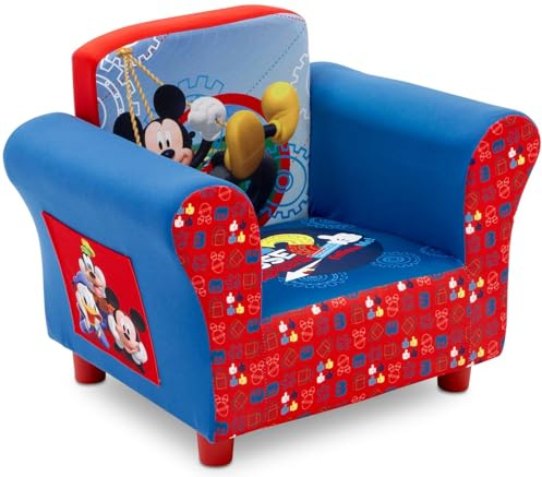 Delta Children Upholstered Chair, Disney Mickey Mouse
