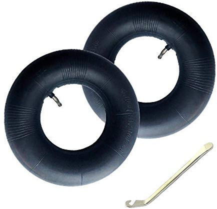 2 Stück Schubkarre-Innenrohre 4.10/3.50-4 mit Reifenheber für Barrow Sack Truck Sack Barrow Wheels r.