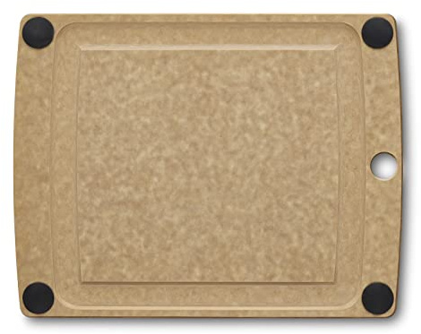 Victorinox Schneidebrett, All-in-One, Cutting Board S 29.2 x, 22.8 x, 0.6, Saftrille, Klingenschonend, Rutschfest, Spülmaschinengeeignet, Braun