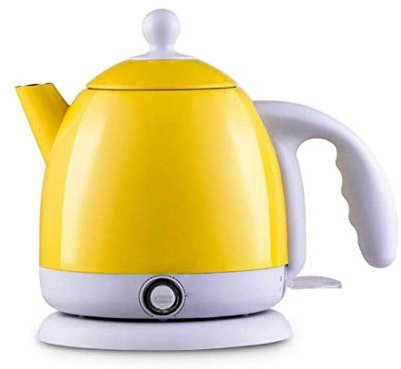 Petite Bouilloire De Voyage Pratique Bureau Mini Capacité Bouilloire Électrique,Jaune,A Present