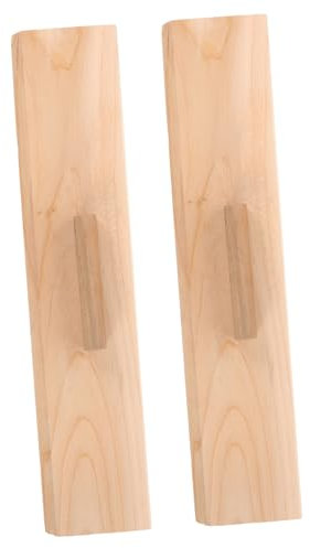 MAGICLULU Outil De Pliage De Courtepointe 2 Planches Pliantes En Bois Pour Lempilage De Courtepointes À Usage Domestique Et Scolaire