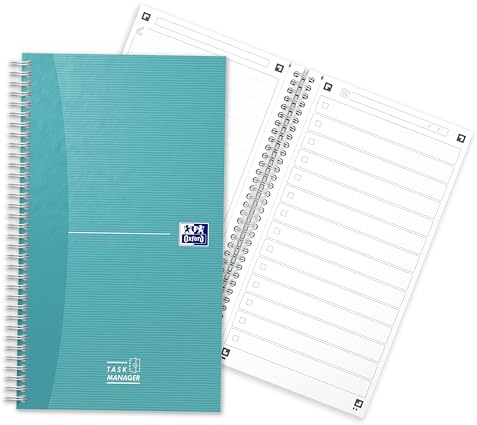 Oxford To Do Planner 115 hojas cuaderno para tareas scribzee Aqua