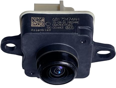 Kacrik 1pcs 68172474AH Rear View Backup Parking Assist Camera Compatible with 2015-2023 Dodge Challenger 3.6L V6 - Gas, 5.7L V8 - Gas, 6.2L V8 - Gas, 6.4L V8 - Gas Compatible