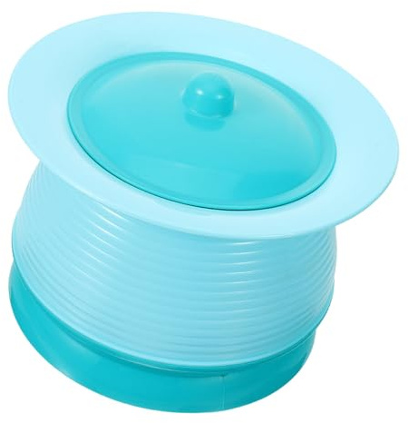 Kids Plastic Chamber Pot with Lid and Handle Rounded Edges Bucket | Portable Urinal, Lightweight Compact Design, Easy to Handle, for Grandparents, Boys and Girls, Bedside Use