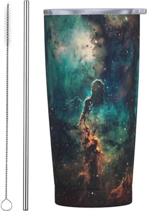 Taza De Aislamiento 20Oz, Galaxia Acero Inox Vaso Termico Personalizada Taza Termo Café Reutilizable Taza Térmica De Café, Para Bebidas Frías O Calientes, Oficina