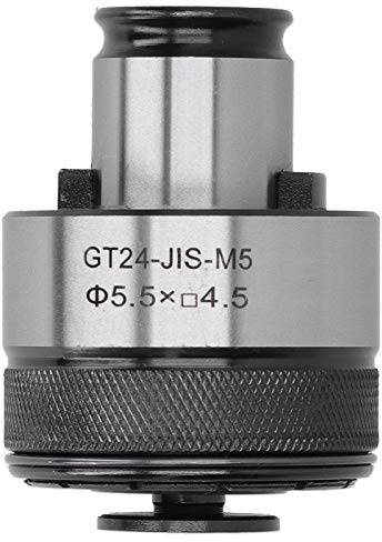 Mavaol Tapping Chuck Fast Change Device, GT24 JIS M5 Tapping Collet, High Speed Steel, Tap Breakage Prevention, Compatible with Tapping, Drilling, Milling Machines