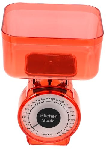 Alipis Bilancia Da Cucina Meccanica Portata Con Piattaforma Plastica Precisione Nel Peso Alimenti Per Casa e Pasticceria Stabile e Versatile Per Uso Domestico e Professionale