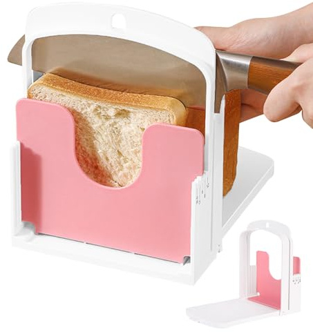 Bread Cutter | Bread Cutting Guide Tools | Kitchen Toast Slicing Tools for Bagels Sandwich Cakes Roast