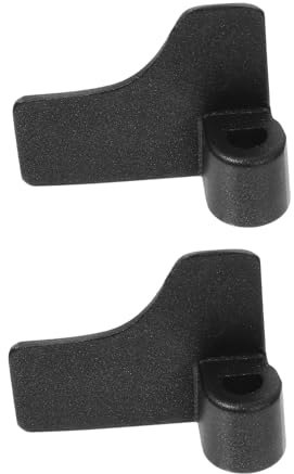 VICASKY 2stücke Brotbackautomat Rührstäbe Ersatz Mischwerkzeuge Rührschneider Mixschneider Schwarz Küchenutensilien