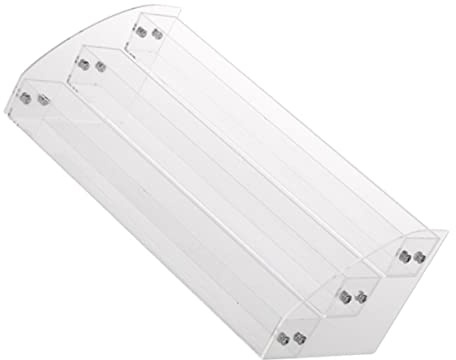 TOPPERFUN Organizer per Cosmetici Trasparente in Acrilico Base Stabile, Design Multi-layer per Smalti e Rossetti, Leggero e Salvaspazio per Uso Quotidiano