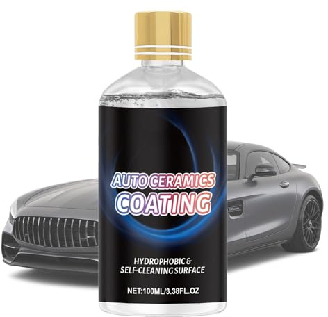 Pruojhw Sigillante in ceramica per auto, 100 ml, impermeabile, sigillante per auto, lucido, per i proprietari di camion, appassionati di dettagli, berline, SUV