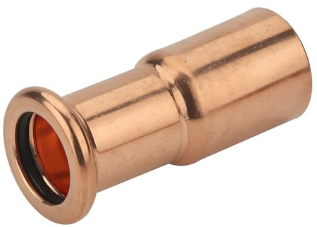 35 x 28 mm reductor de ajuste a presión de cobre - Conector de tubería de agua