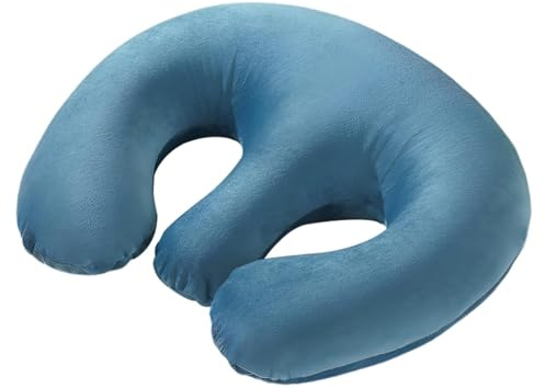 Breast Pillow Removable Cover Feminine Massage Pad SPA Massage Chest Cushion Blue 26cx26.5x10 cm