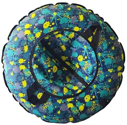 Trineo De Nieve - Balsa Inflable de 104 Centímetros con Asas - Tubo De Nieve Reforzado | para Actividades de Invierno en Exteriores Camping y Diversión