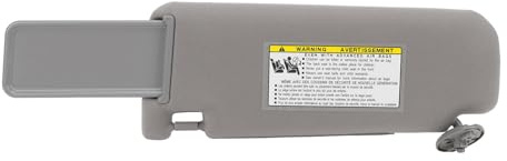 Chiyyak Visiera Parasole Elegante Grigio Clear Vision Board per Veicolo Anteriore Destro Lato Passeggero Protezione Solare Schermatura per Auto